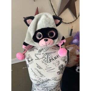 Ty Beanie Boos Kiki the Cat Plush Trapper Hat